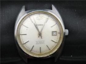 海鸥全自动单日历男机械表