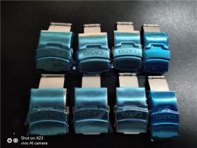 卡西欧不锈钢表扣8个合售（分别22MM，20MM,18MM,16MM）各2个