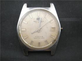 蓝标海鸥男机械表铁花机芯ST6