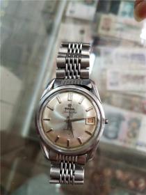 瑞士梅花单日历男机械表机芯1703