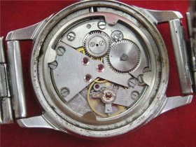 金针金刻度万年青机械表