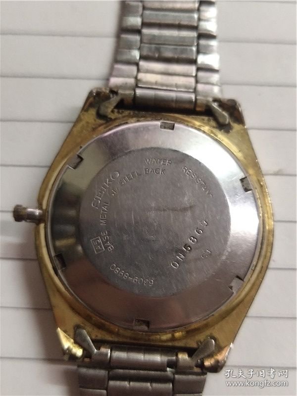 精工5全自动双日历男机械表机芯6309B