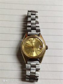 瑞士绿琴单日历女机械表