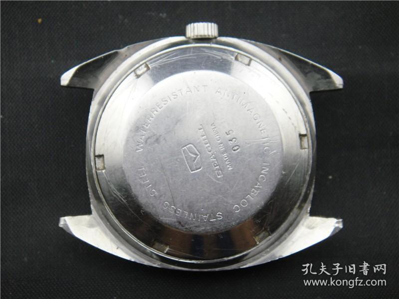 海鸥全自动单日历男机械表