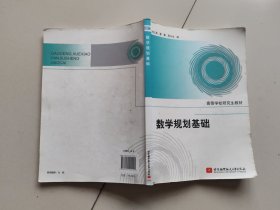 高等学校研究生教材：数学规划基础