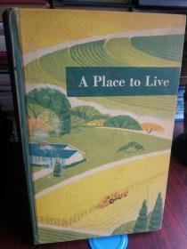 A Place to Live（1963年美国农业年鉴）布面精装第一版（需者请勿选择挂号印刷品邮寄）