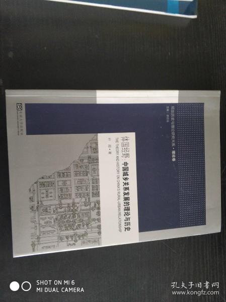 规划历史与理论研究大系·体国经野：中国城乡关系发展的理论与历史