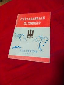 河北省平山县战国中山王墓出土文物展览简介