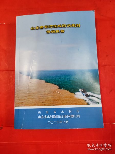 山东省黄河流域防洪规划修编报告