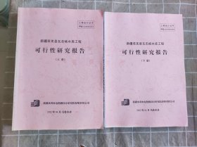 新疆若羌县瓦石峡水库工程可行性研究报告 上下册