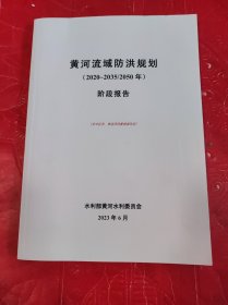 黄河流域防洪规划