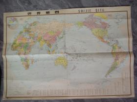 80年世界地图一张