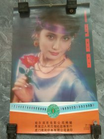 1988年玫瑰丽人美女挂历