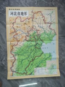 1978年河北省地形