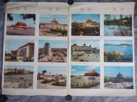 1972年天津人民美术出版社出版-北京宣传画一套2张