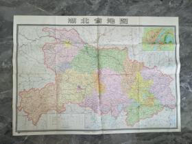 1991年湖北省地图