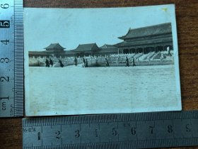 民国早期，北京故宫，太和殿，老照片