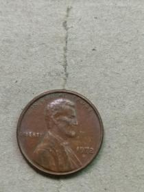 1972年美元ONE CENT（1仙）硬币