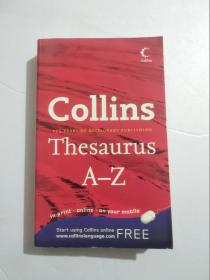 COllins Thesaurus A-Z