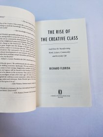 The Rise of the Creative Class创意阶层的崛起