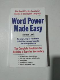 Word Power Made Easy: The Complete Handbook for Building a Superior Vocabulary 英文原版