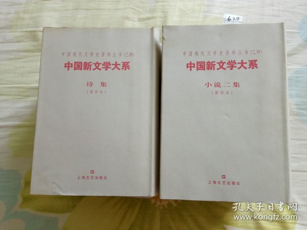 中国新文学大系【乙种】（10本全）【影印本】