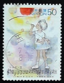 日本邮票----98年最喜爱的歌曲 / 99年最喜爱的歌曲（信销票）