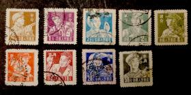 中国邮票-----普8  工农兵（信销票）