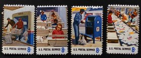 美国邮票----邮政服务