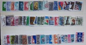【特价】外国邮票-----混合小票53（信销票）