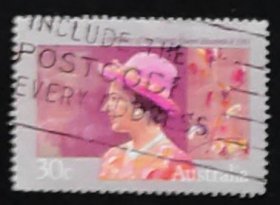澳大利亚邮票----伊丽莎白女王寿辰 / 斐济邮票----英国女王（信销票）