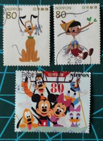日本邮票-----迪士尼卡通（信销票）（B）