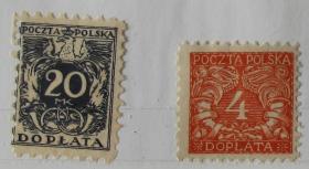 波兰邮票----1920年早期邮票