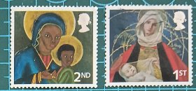 英国邮票----2005年圣诞节（信销票）