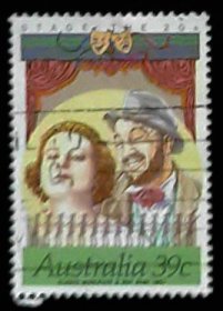 澳大利亚邮票---舞台和屏幕人物 / 护士 / 81年国庆日（信销票）