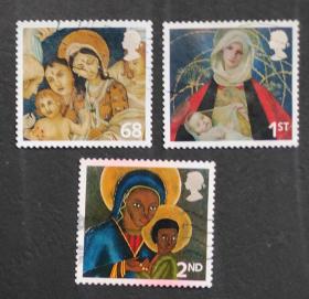 英国邮票-----2005年圣诞节（信销票）