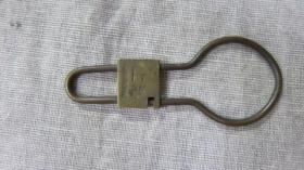 老上海铜钥匙扣