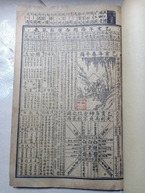 中华民国二十四年历书 1935年时宪书 内有乙亥年春牛图、民国纪念日 上海闸北抗日纪念1月28日、迁都纪念4月18日、济南惨案纪念5月3日、学生运动纪念5月4日五四运动、沙基惨案纪念6月23日、孔圣诞10月5日孔子诞辰纪念、肇和兵舰举义12月5日等等（勿忘国耻）；火车表 津浦铁路火车表、上海至南京 至杭州火车表、大连至长春火车表等等 赠书籍保护袋