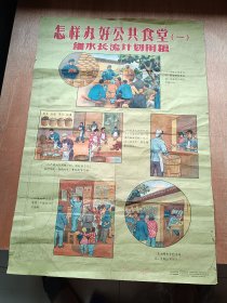 怎样办好公共食堂〔一〕细水长流计划用粮〔59年初印〕