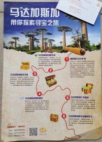 2015年深圳国际旅行社,马达加斯加探索寻宝之旅,旅游海报