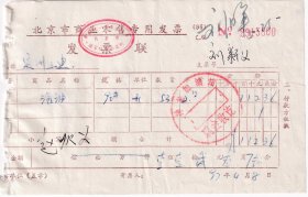 1997年北京神龙加油站,汽油发票800
