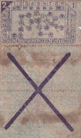民国交通工具票------1930年前后时间,伪满洲国,新京(长春)公共汽车