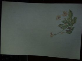 文人用笺纸一张，年代不详