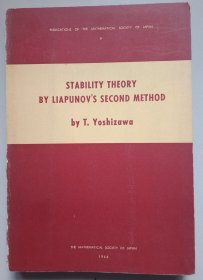 STABILITY THEORY BY LIAPUNOVS SECOND METHOD（利亚普诺夫第二方法稳定性理论）1966