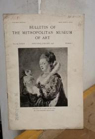 1938年《大都会艺术博物馆公报》（BULLETIN OF THE METROPOLITAN MUSEUM OF ART （Number 6）