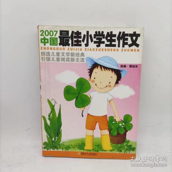 2007中国最佳小学生作文