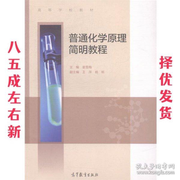 普通化学原理简明教程/高等学校教材