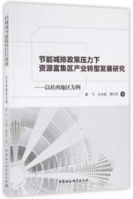 全新正版图书 节能减排政策压力下资源富集区产业转型发展研究 -以桂西地区为例夏飞中国社会科学9787516174067