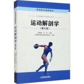 全新正版图书 运动解剖学(第6版)袁琼嘉人民体育出版社9787500962595