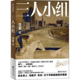 全新正版图书 三人小组范军浙江文艺出版社9787533965044 长篇小说中国当代普通大众